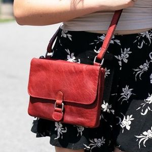 Jack Georges Voyager Red Crossbody
